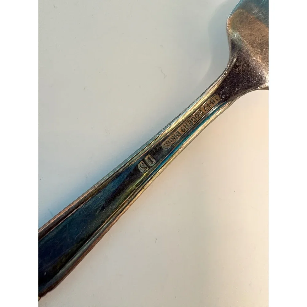 1847 Rogers Bros Daffodil Silverplate Cocktail Seafood Fork Vintage‎ 4.5 Inch